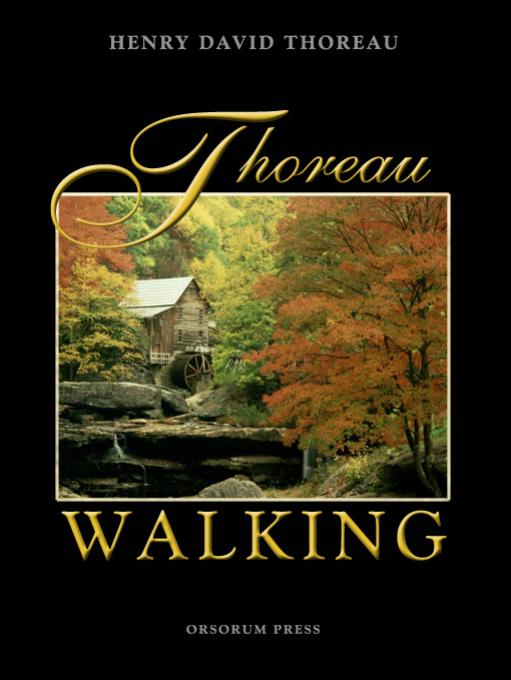 Walking by Henry David Thoreau free ebooks download